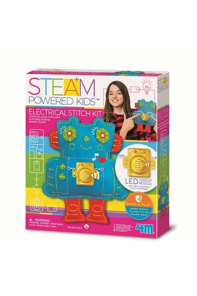 4M - Steam Powered Kids - Electrical Stitch Kit