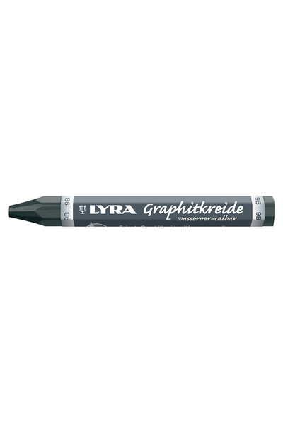 LYRA Graphite Crayon 9B Water Soluble - Pack of 12