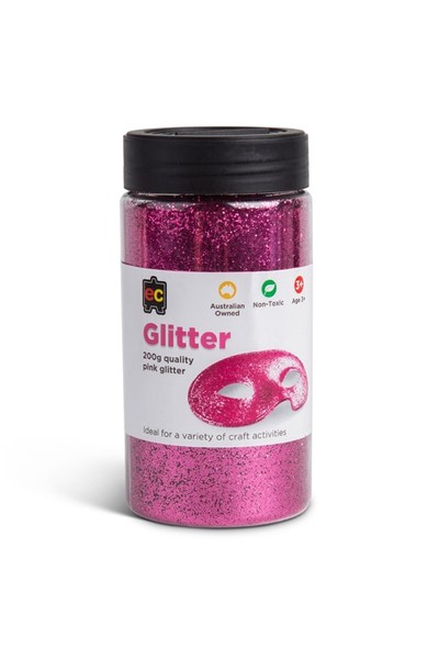 Glitter Jar 200g - Pink