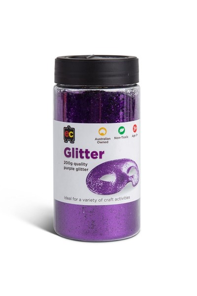 Glitter Jar 200g - Purple