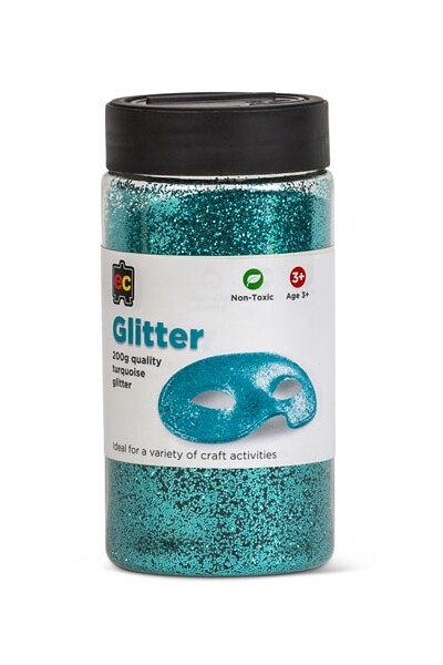 Glitter Jar 200g - Turquoise