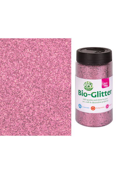 Bio Glitter - 200g: Pink