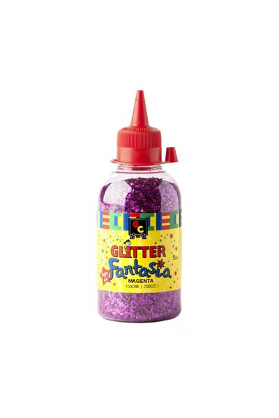 Glitter Fantasia - Magenta (150g Bottle)