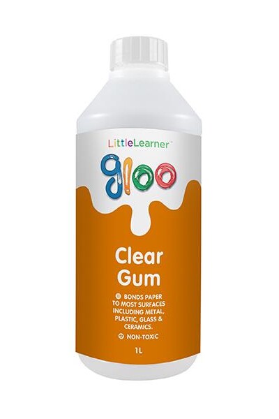 Gloo - Kids Clear Gum Glue (1L)