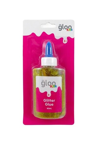 Gloo - Kids Glitter Glue: Gold (80ml)
