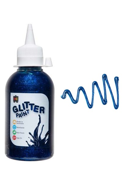 Glitter Paint 250mL - Blue