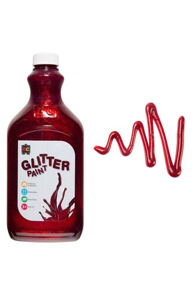 Glitter Paint 2L - Red