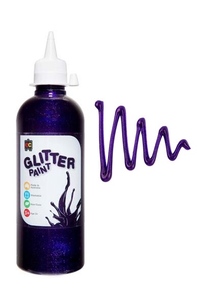 Glitter Paint 500mL - Fairy Purple