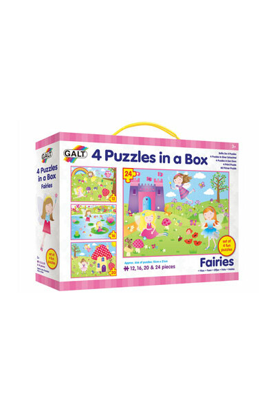 Galt - 4 Puzzles in a Box: Fairies