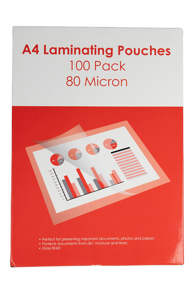 GNS Laminating Pouch - Basic A4 80 Micron (Pack of 100)