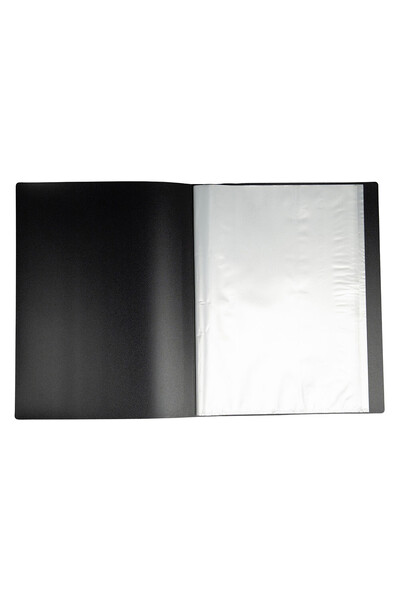 GNS Display Book - A4 20 Pocket Non-Refillable Black (Single)