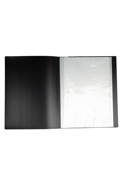 GNS Display Book - A4 20 Pocket Non-Refillable Black (Box of 10)