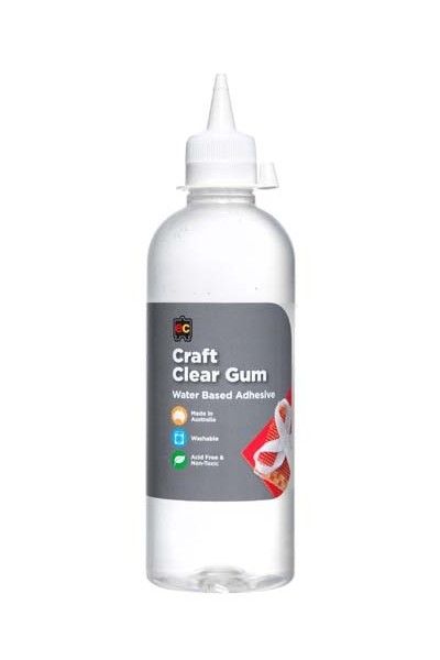 Clear Craft Gum 500mL