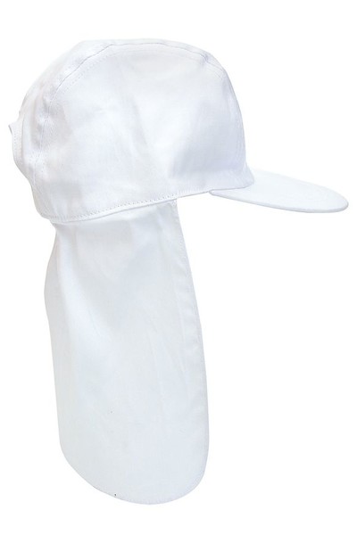 Cotton Legionnaire Hat - White