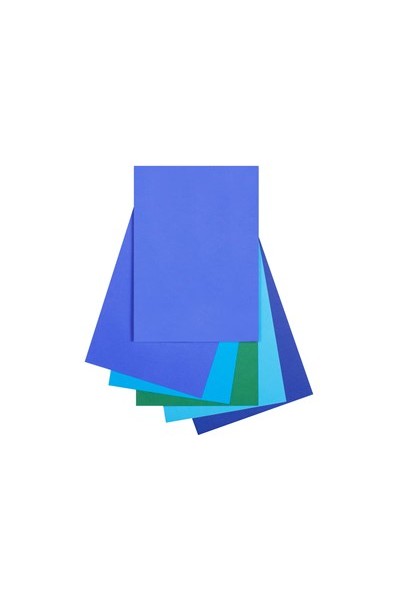 Quill Paper 80gsm (A4) - Pack of 100: Cold Assorted