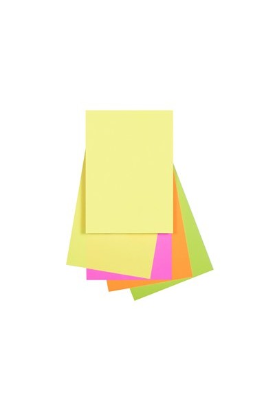 Quill Paper 80gsm (A4) - Pack of 100: Fluoro Assorted