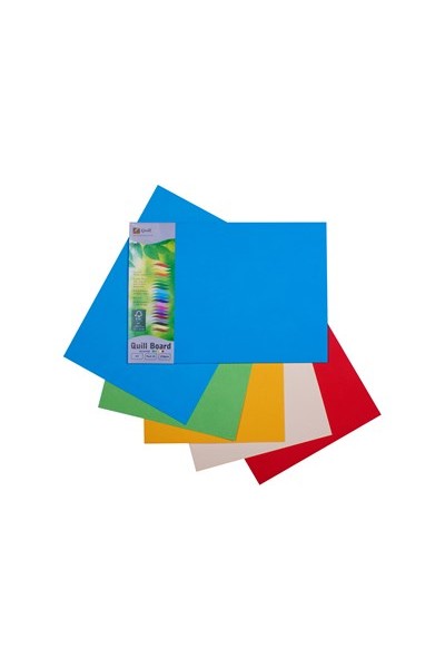 Quill Board 210gsm (A3) - Pack 25: Assorted