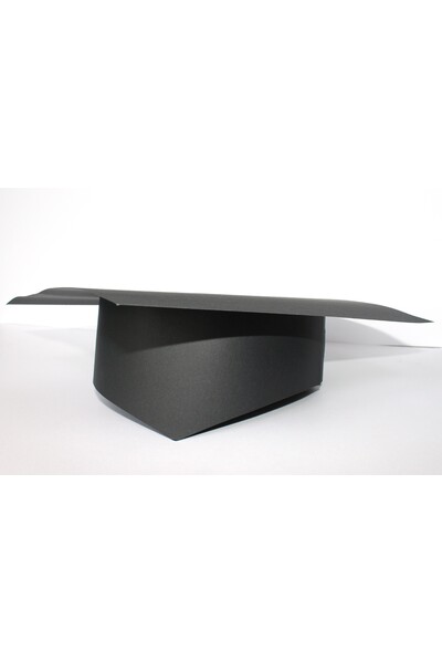 Paper Graduation Hat - Black w/o Tassel (Pack 20)