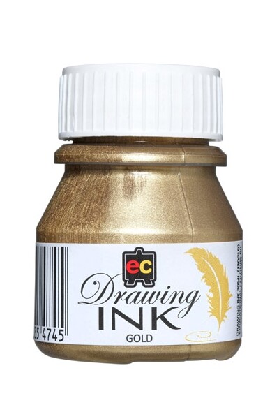 Drawing Ink 30ml - Gold