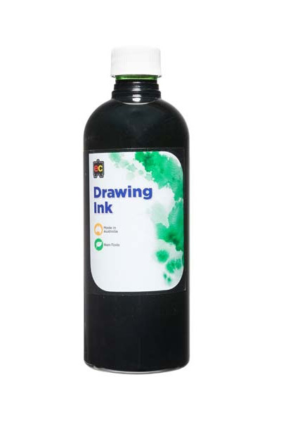 Drawing Ink 500ml Olive Green