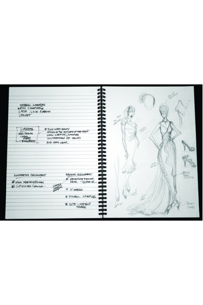 Jasart Sketch and Write Visual Diary: A4 - 120 Pages Lined/blank