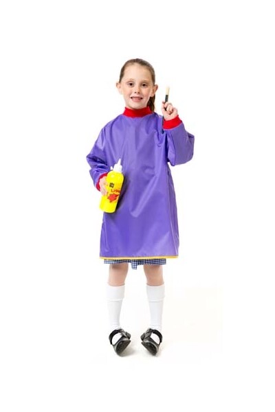 Junior Artist Smock: Purple - Ages 5-8