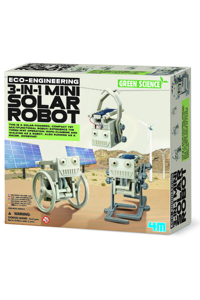 Eco-Engineering - 3-in-1 Mini Solar Robot