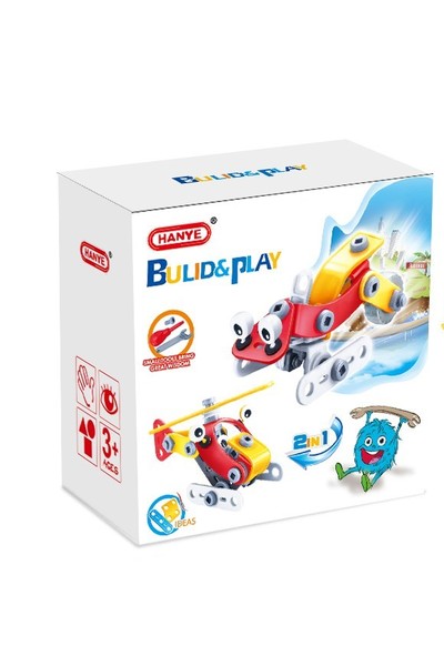 Hanye Build & Play - 2-in-1 Series (57 Pieces)