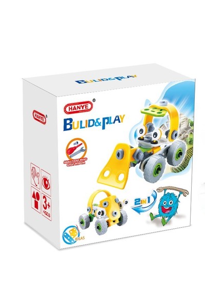 Hanye Build & Play - 2-in-1 Series (56 Pieces)