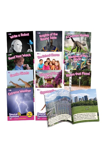 Sound Families Consonants Non-Fiction Phase 5.5