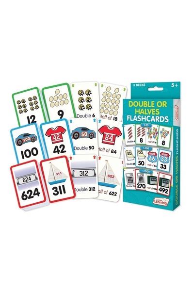 Double or Halves Flashcards