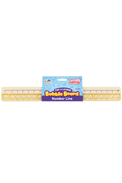 Number Line Bubble Board