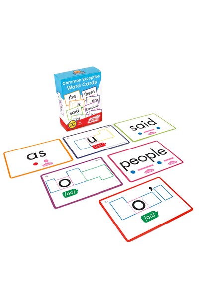 Common Exception Word Cards