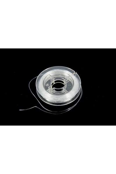 String Rubber Round - Clear: 0.5mm (5m)