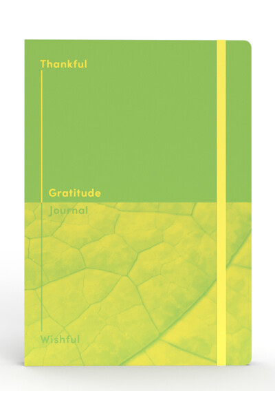 Jumble & Co Journal - A5 Recycled - Thankful & Wishful (Green)