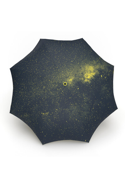 Jumble & Co Umbrella - Double Layered Ups & Downs: One Button Auto-Open - Polyester (Yellow)