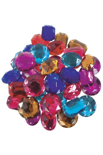 Giant Sew-On Jewels (Pack of 40)