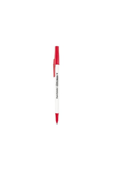 Papermate Pen - Ballpoint Kilometrico: Medium Red (Box of 12)