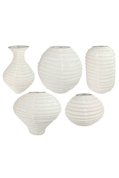 Paper Lanterns - Pack of 5