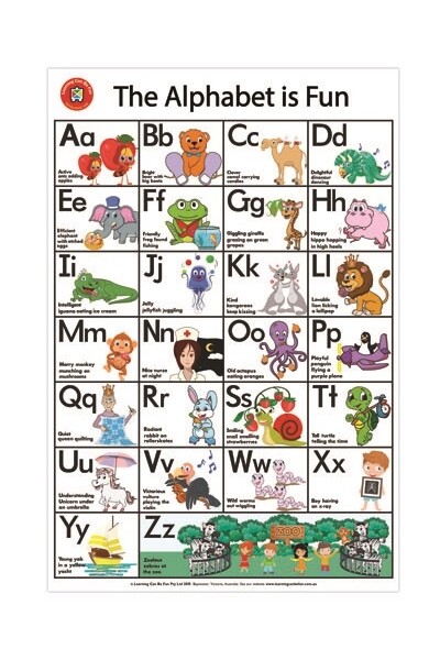 Alphabet is Fun Poster
