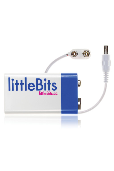 littleBits – Accessories: 9V Battery + Cable