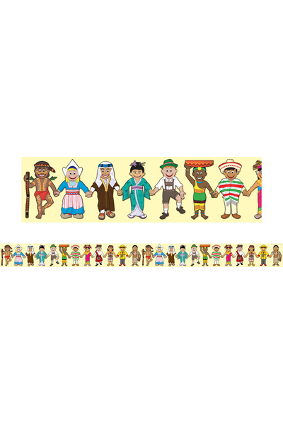 International Kids in Costume Large Border (Previous Design)