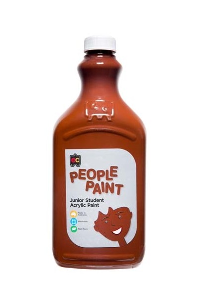 People Paint Junior Acrylic Paint 2L - Flesh Tone Mahogany