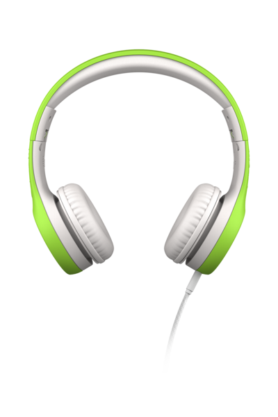 Connect+ Style Children's Wired Headphones - Green
