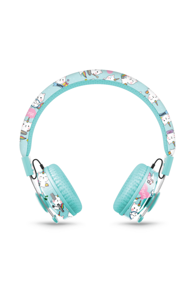 Untangled Pro Children's Wireless Bluetooth Headphones - Rainbow Cat