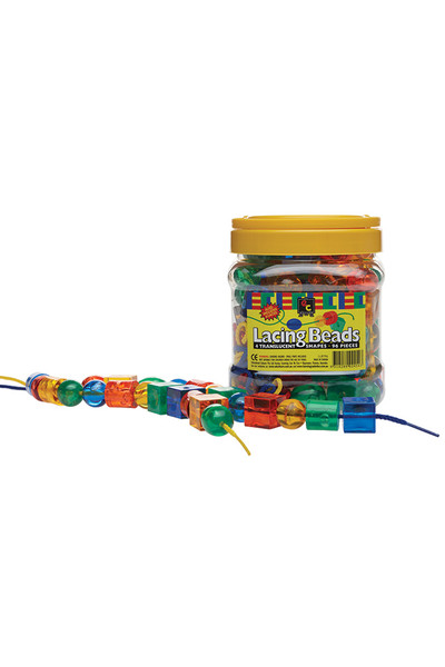 Lacing Beads Translucent