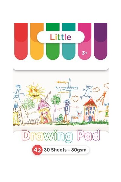 Little Drawing Pad A3 - 30 sheet (80gsm)