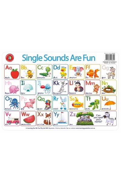 Single Sounds Are Fun Placemat