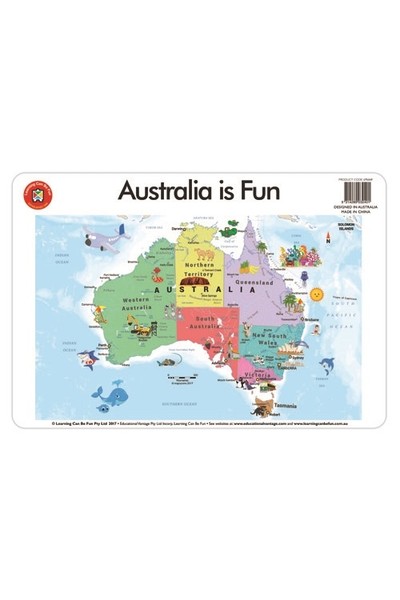 Australia is Fun Placemat
