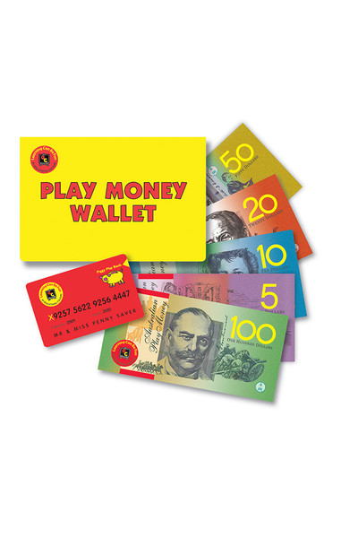 Play Money Wallet Set